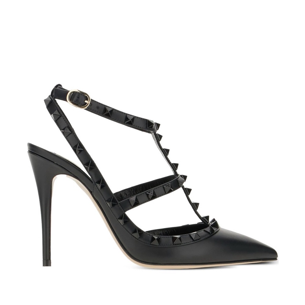 Valentino Garavani
100mm Rockstud strap pumps